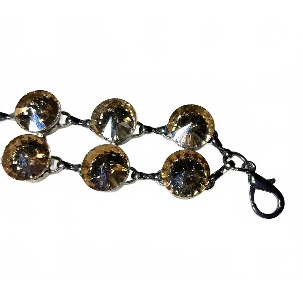 = Bright Gold Statement Bracelet